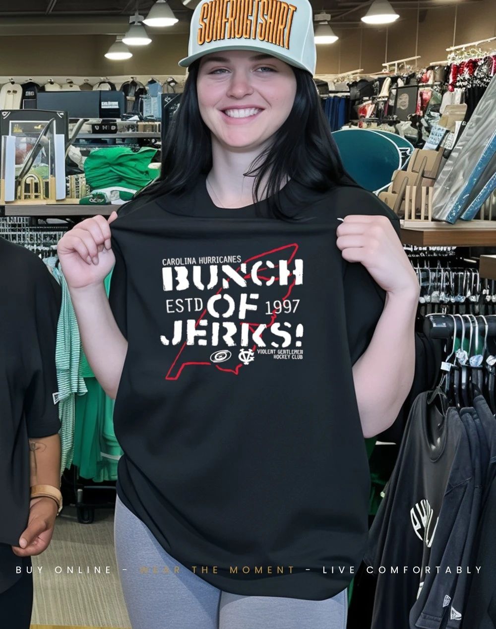 Carolina Hurricanes Bunch of Jerks Violent Gentlemen Hockey Club shirt