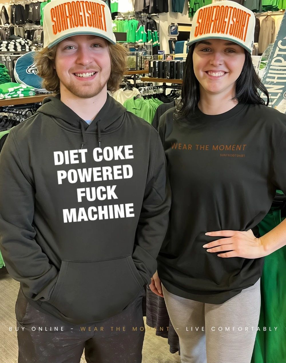 Diet Coke soda powered fuck machine shirt
