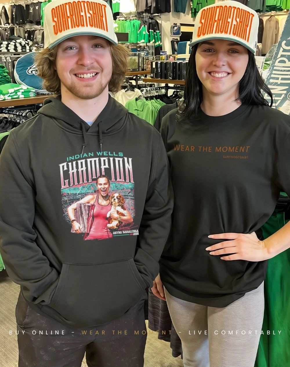 Aryna Sabalenka 2026 Indian Wells Champion graphic shirt