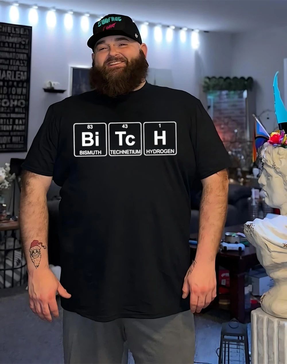 Bitch periodic table bismuth technetium hydrogen
