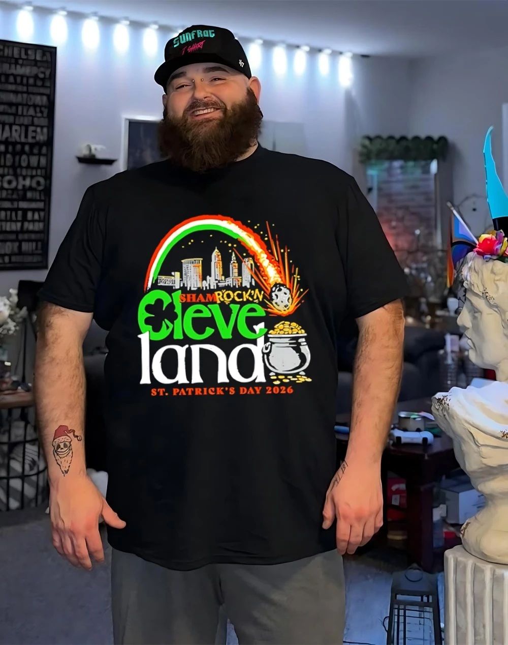 Shamrock’n Cleveland Land St Patrick’s Day 2026 Shirt
