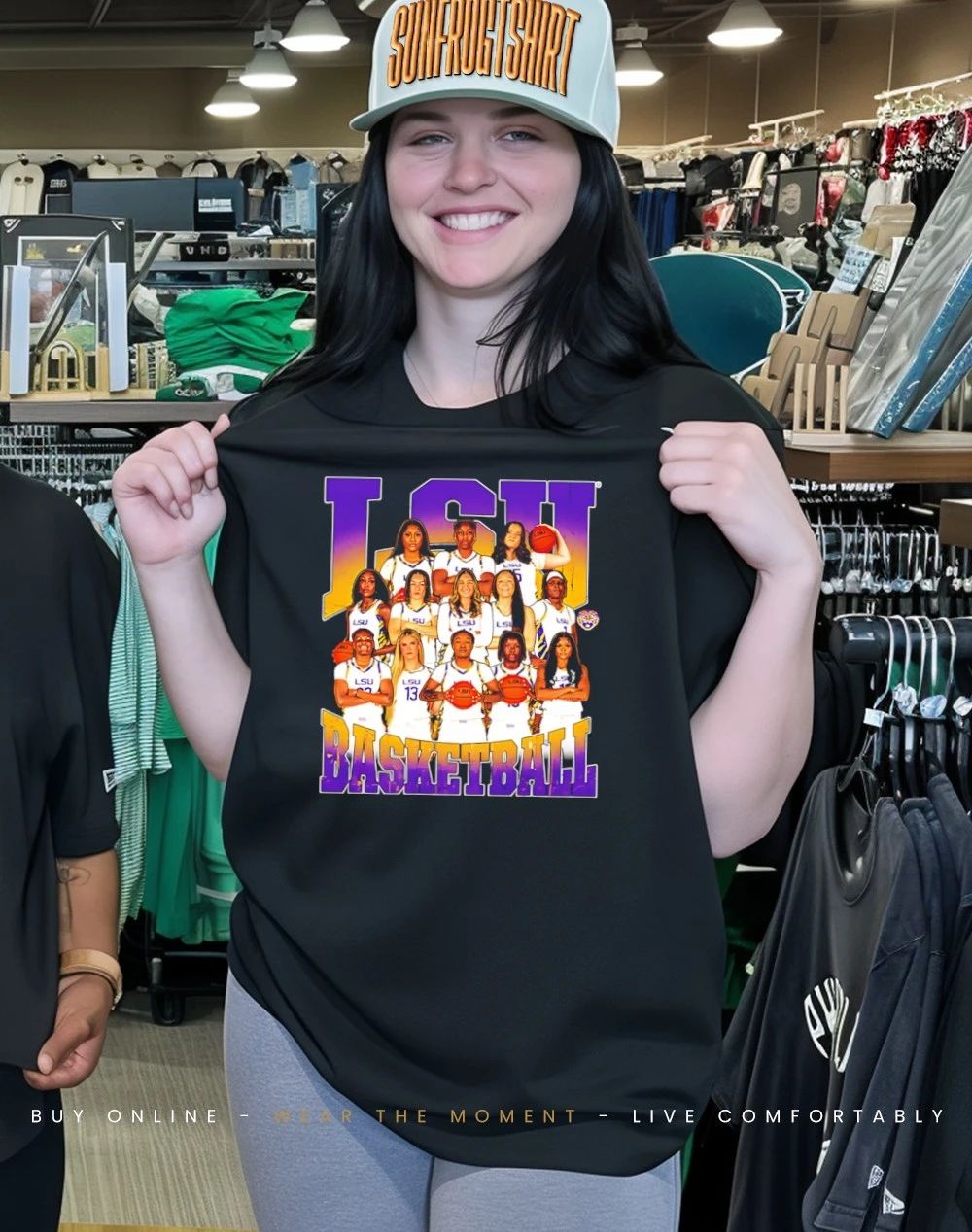 LSU Women’s Basketball NCAA Team Collage 2026 shirt