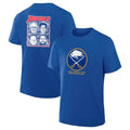 Buffalo Sabres core team Wagons Tour front and back shirt