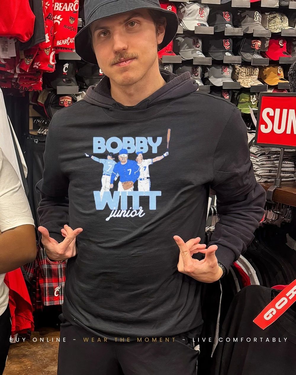 Bobby Witt Jr Kansas City Royals Junior graphic shirt