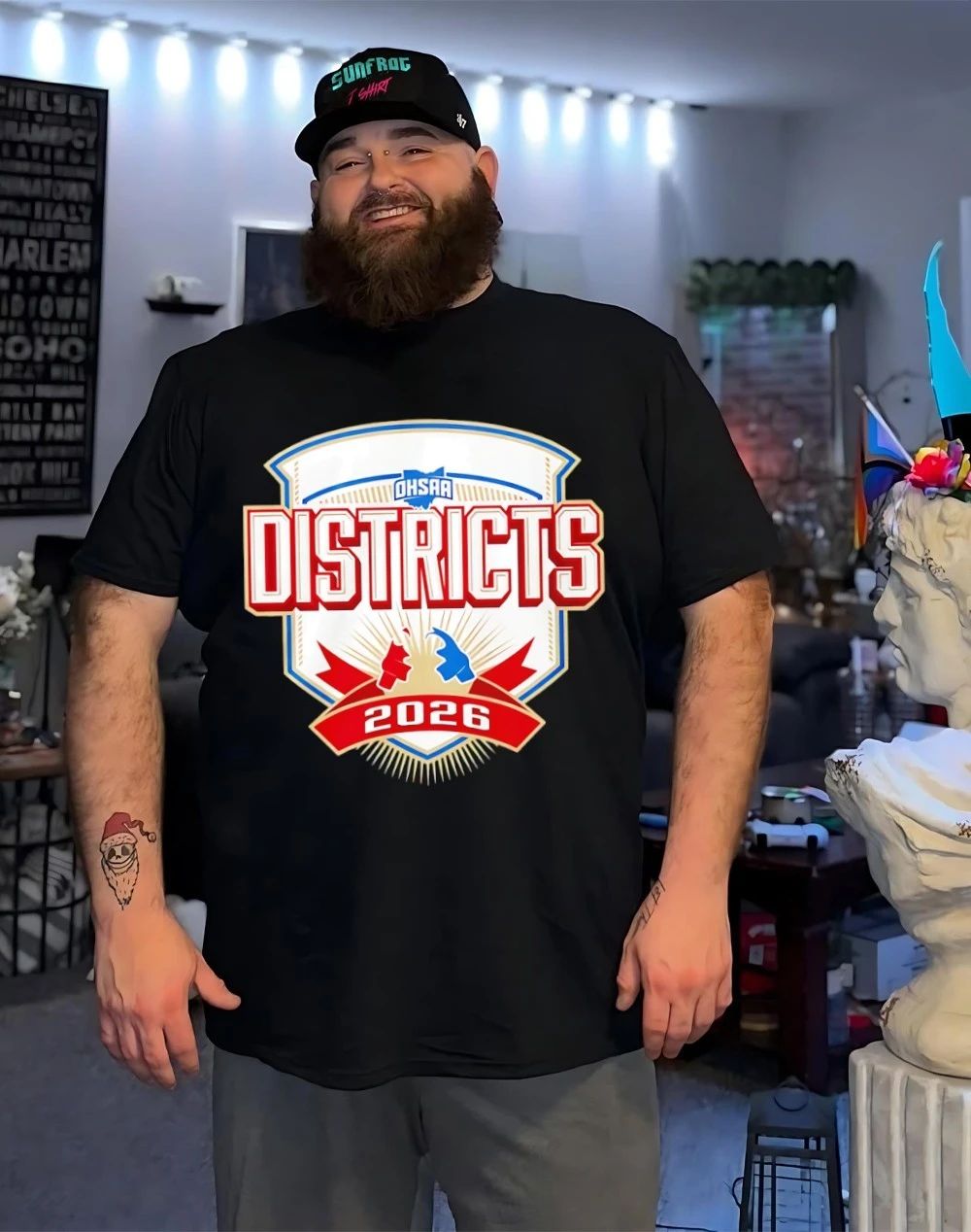 2026 Ohsaa Boys Wrestling Districts shirt