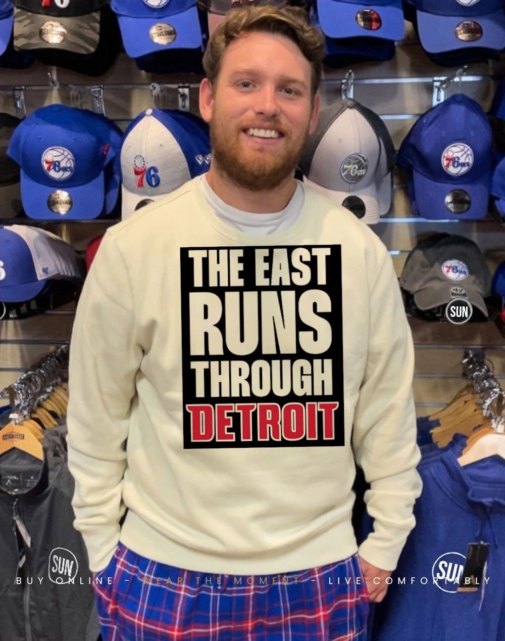 Detroit Pistons The East Runs Through Detroit shirt