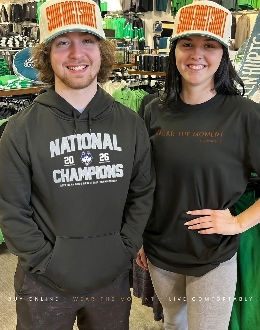 UConn Huskies women’s basketball won the 2026 National Champions shirt