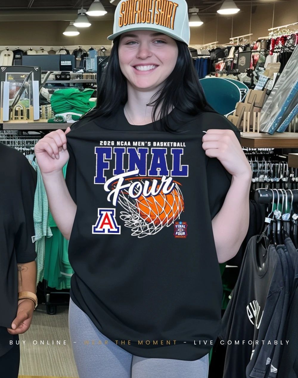 Arizona Wildcats 2026 NCAA Men’s Basketball Tournament Final Four Bound shirt