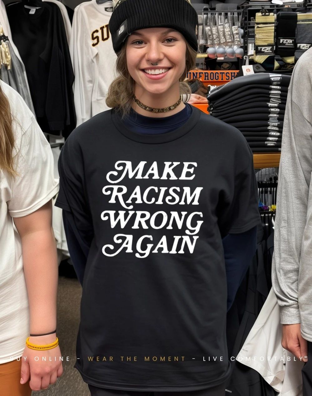 Make Racism Wrong Again shirt
