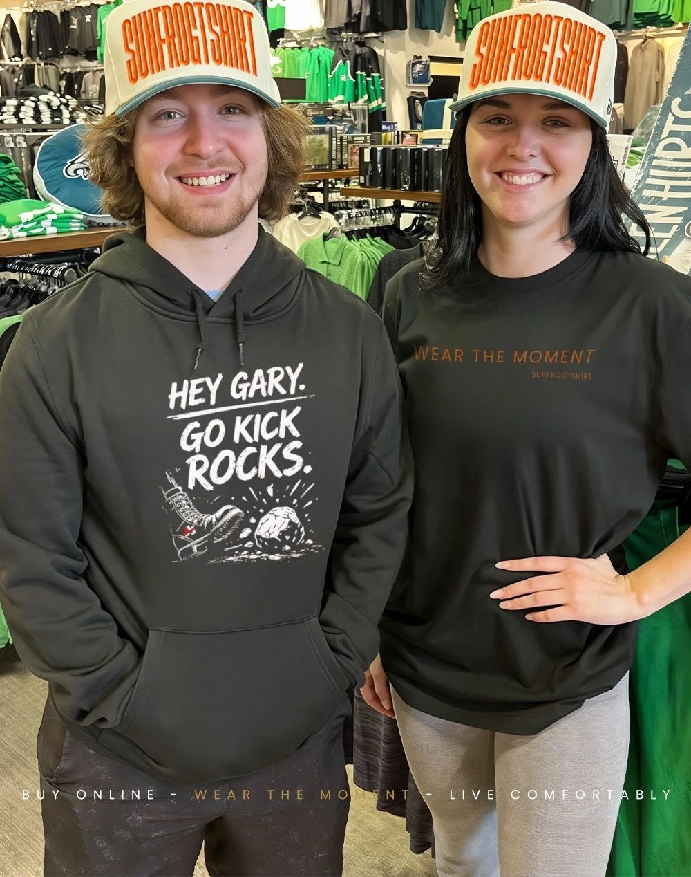 Hey Gary Go Kick Rocks Shirt