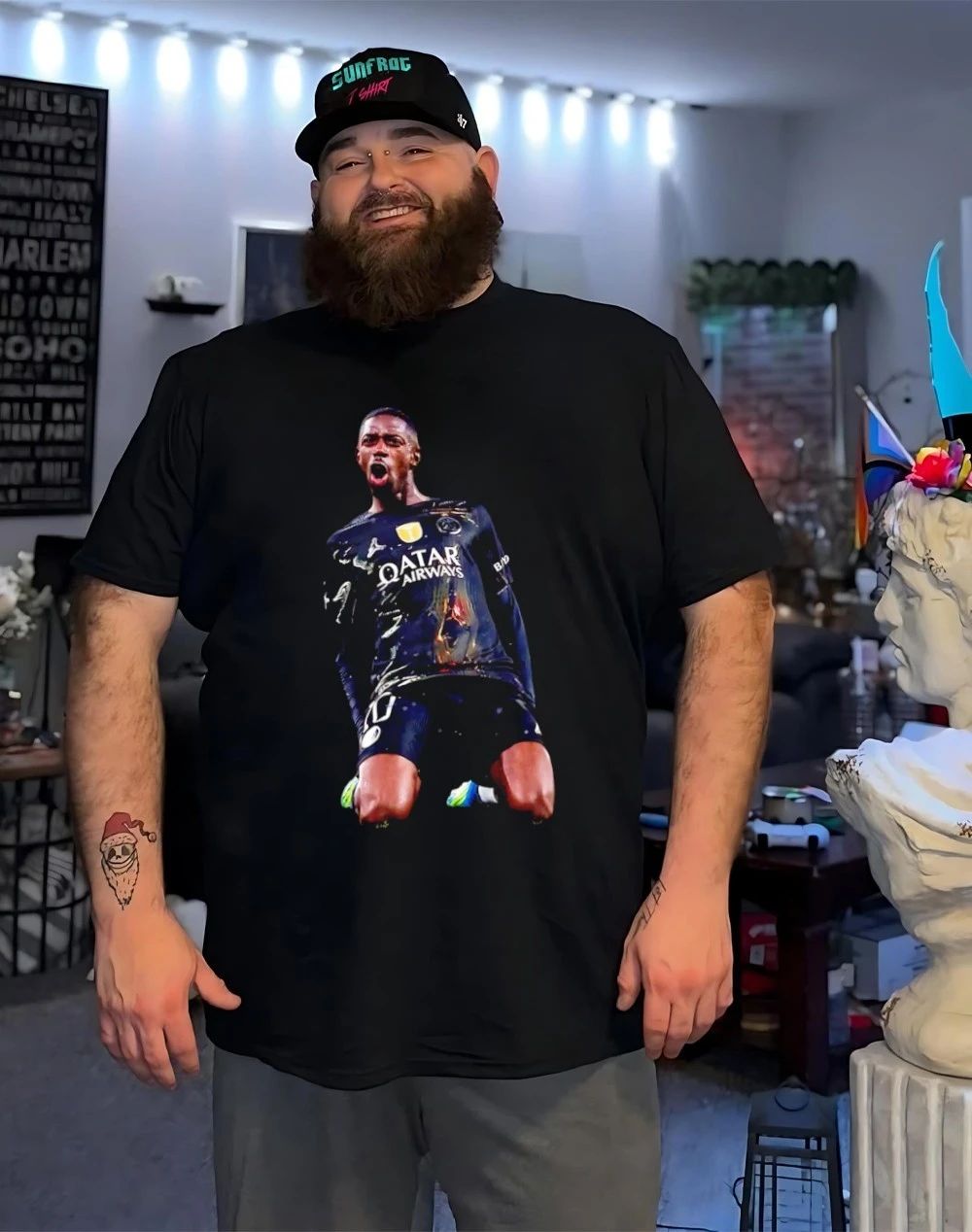 Ousmane Dembélé Paris Saint-Germain celebration 2026 shirt