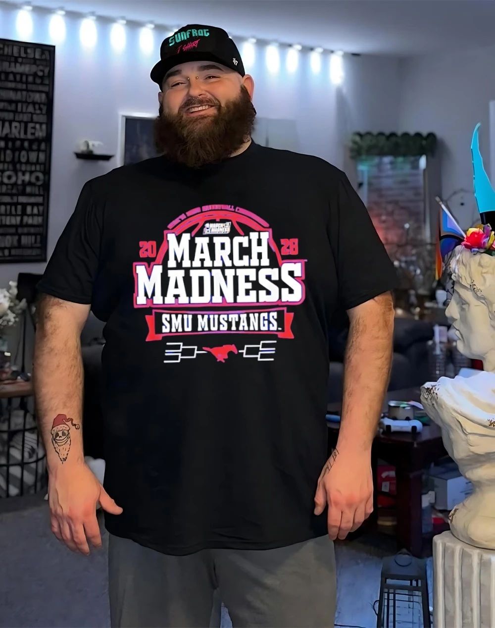 SMU Mustangs March Madness 2026 NCAA Women’s Basketball Four It All shirt