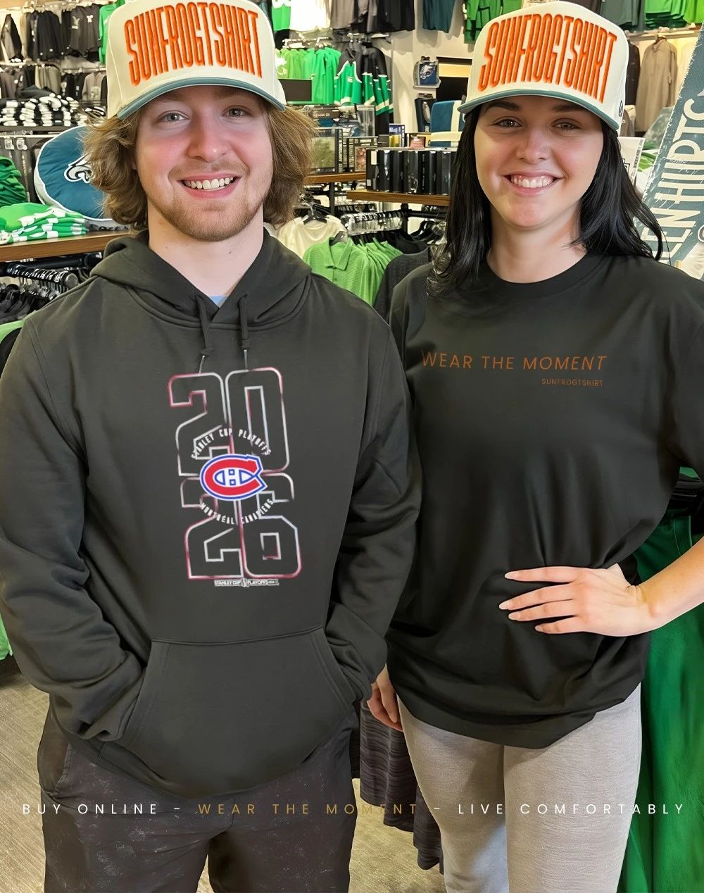 Montreal Canadiens 2026 Stanley Cup Playoffs Bold shirt