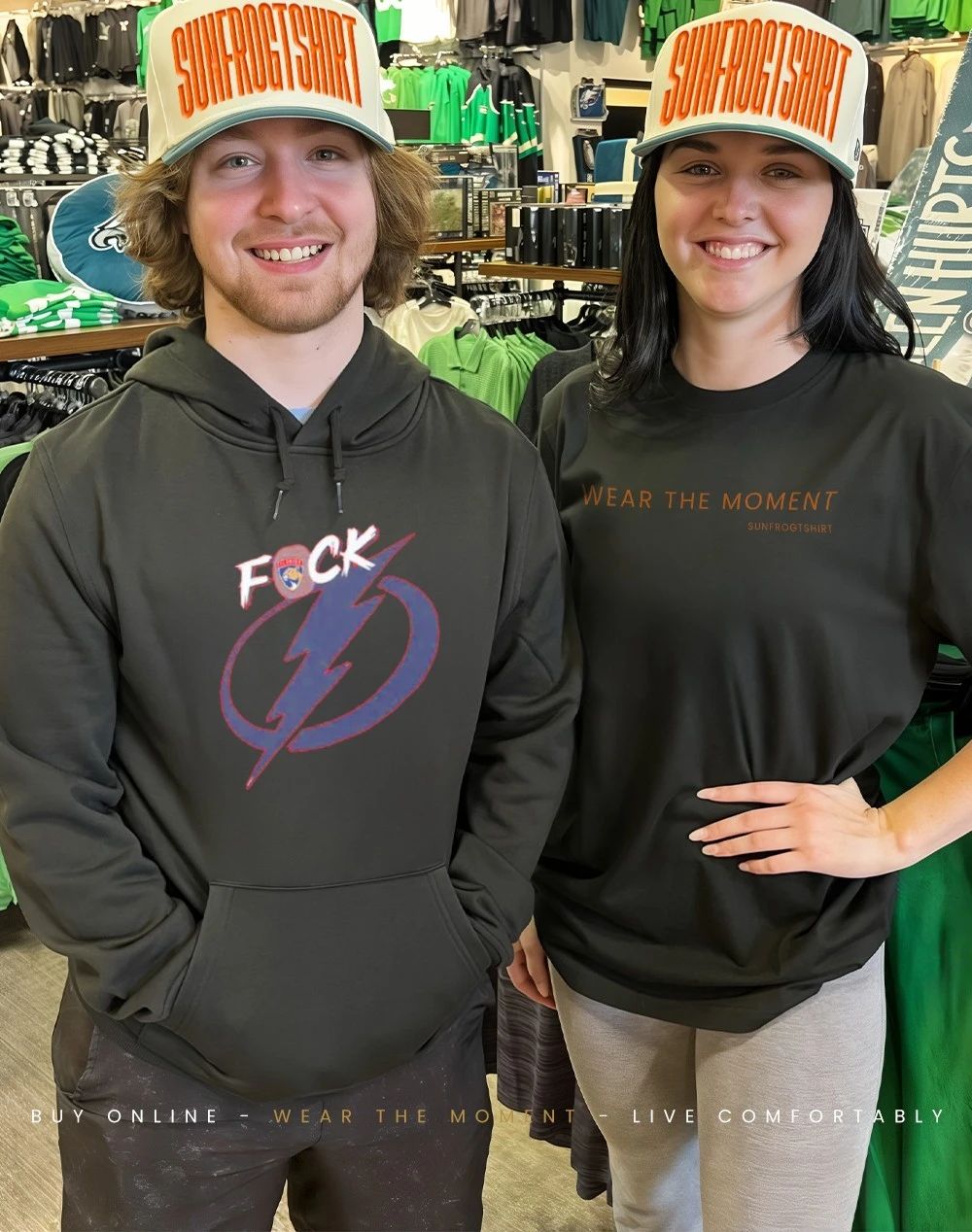 Fuck Tampa Bay Lightning logo shirt
