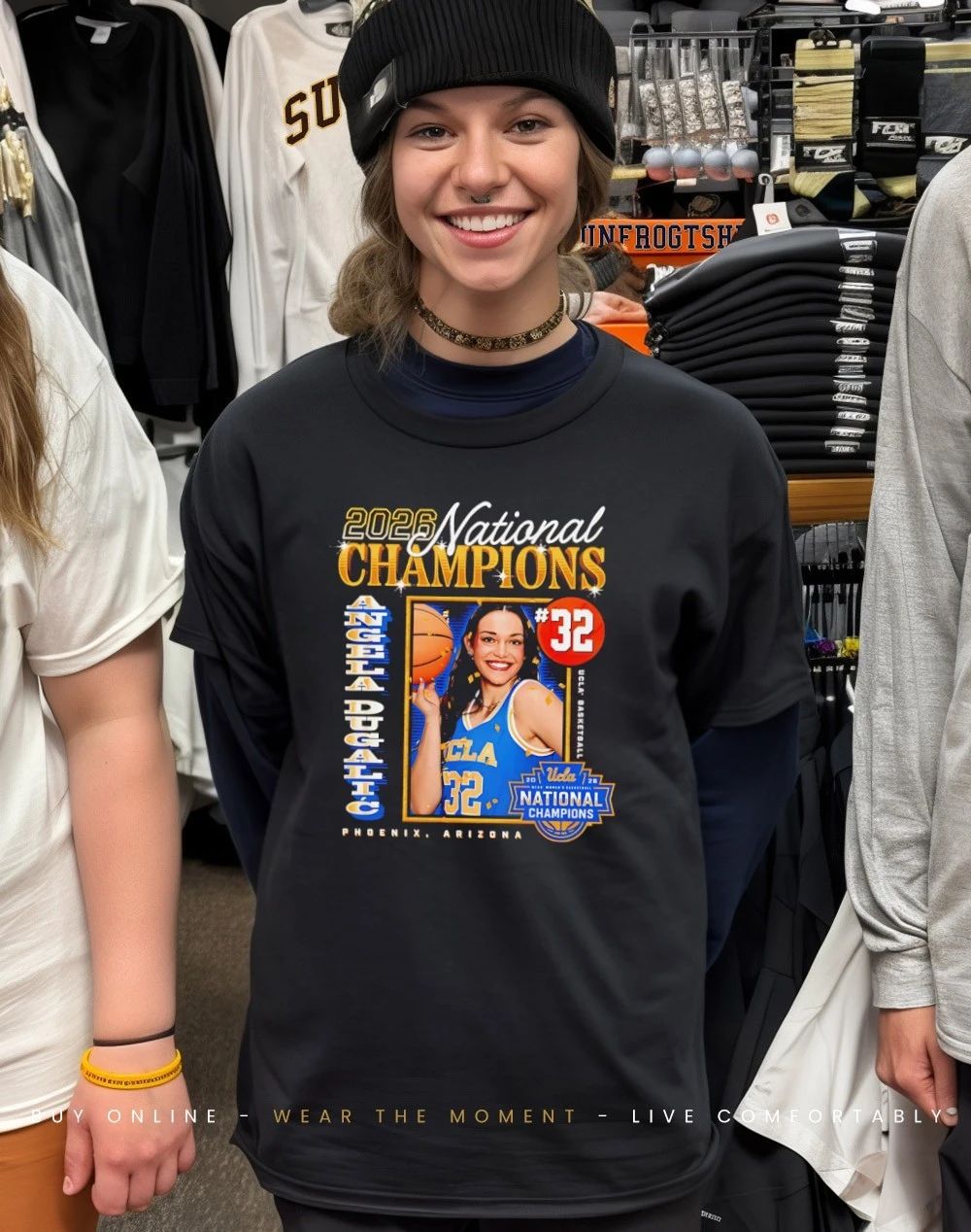 Angela Dugalić Ucla Bruins 2026 Women’s Basketball National Champions shirt