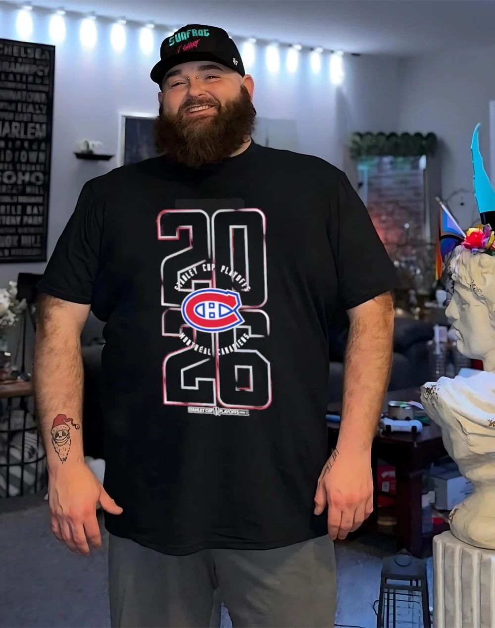 Montreal Canadiens 2026 Stanley Cup Playoffs Bold shirt