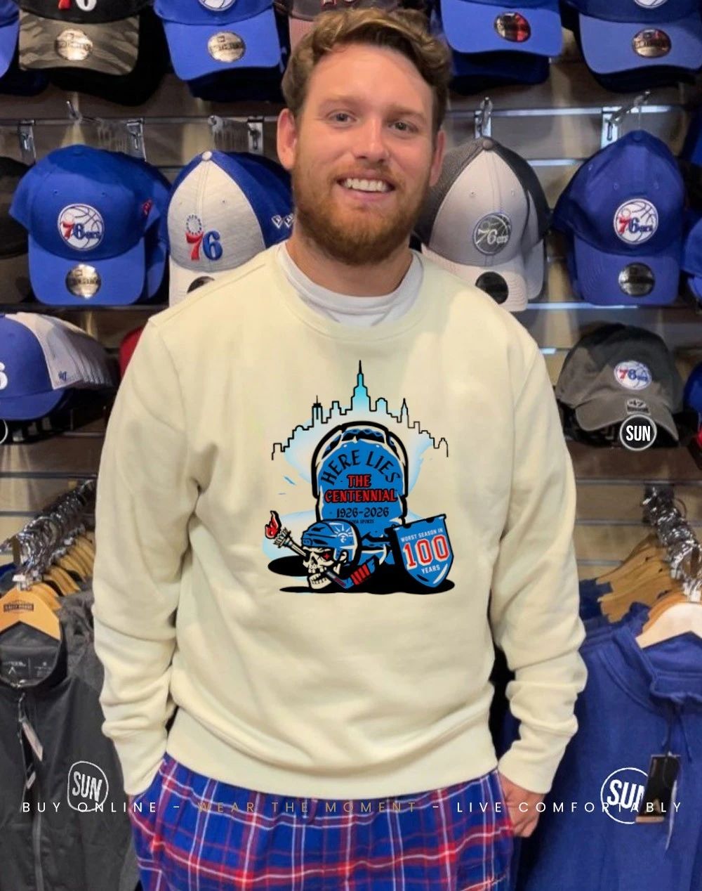 New York Rangers here lies The Centennial 1829 2026 Worst Season in 100 Years shirt