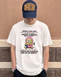 When I get old they’re never gonna say what a sweet old lady Minion shirt
