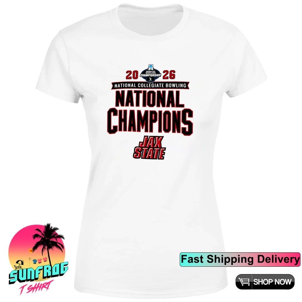 Jacksonville State Gamecocks 2026 NCAA Bowling National Champions shirt