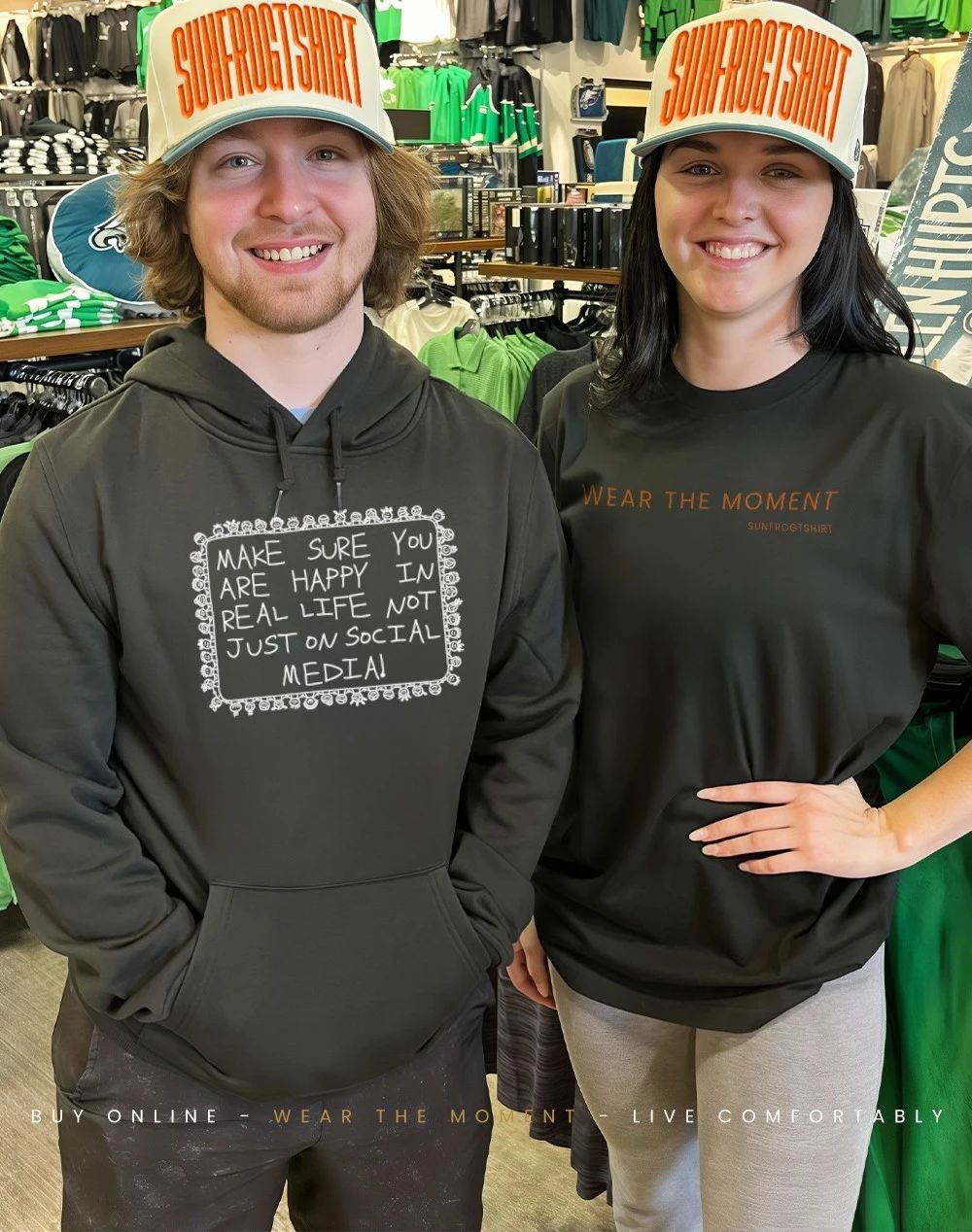 Make sure you are happy in real life not just on social medial shirt