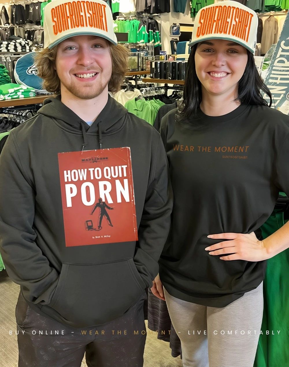 Manliness how to quit porn shirt