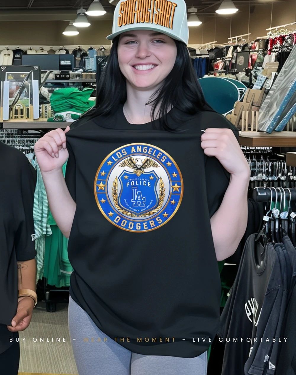 Los Angeles Dodgers Police Pride logo shirt