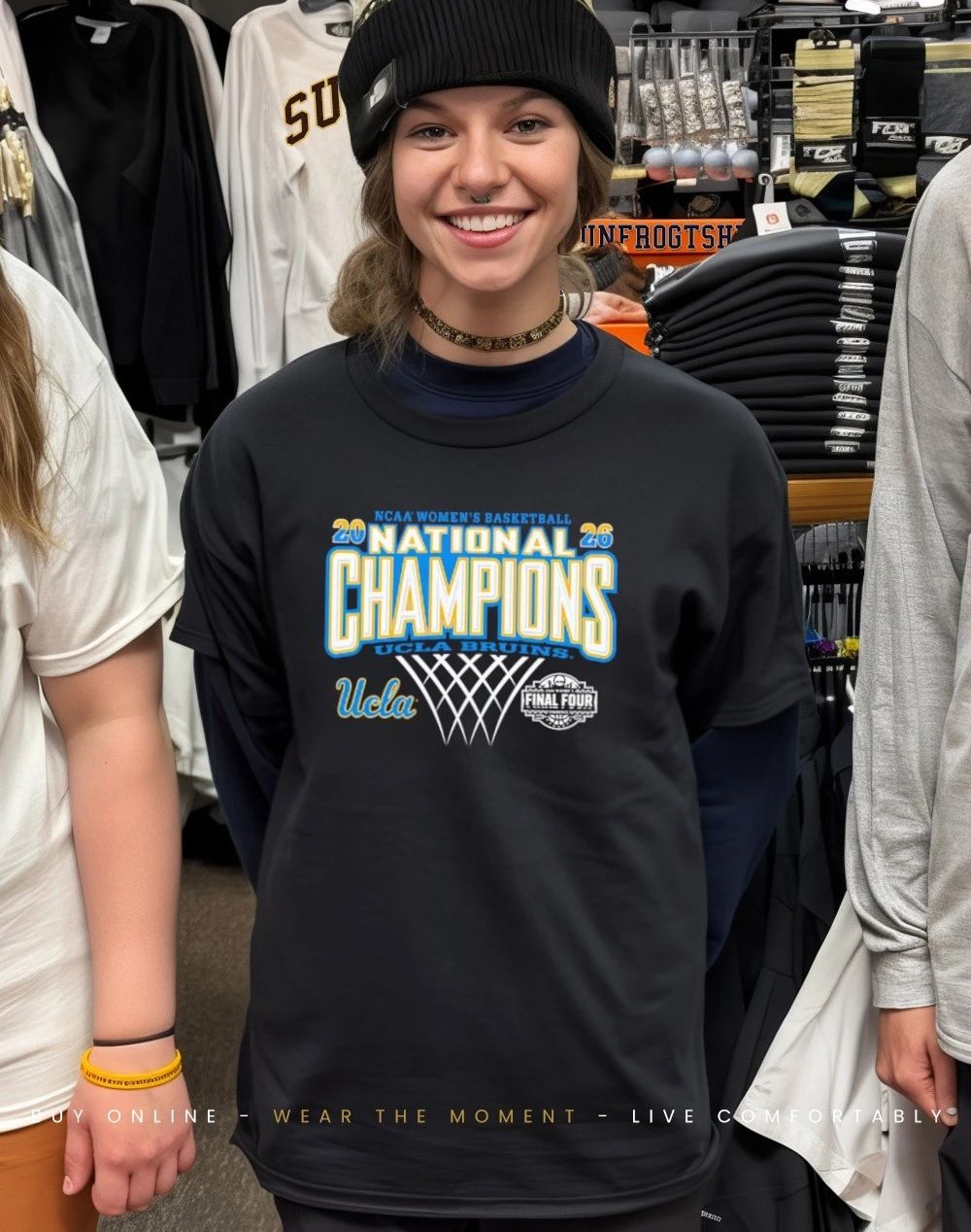 UCLA Bruins 2026 NCAA Women’s Basketball National Champions Bracket shirt
