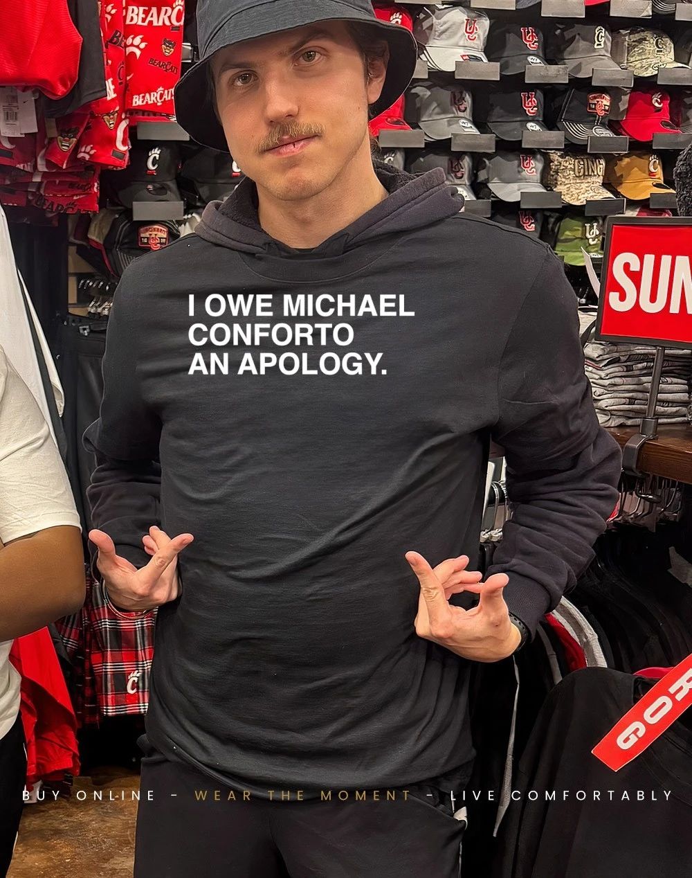I owe Michael Conforto an apology shirt