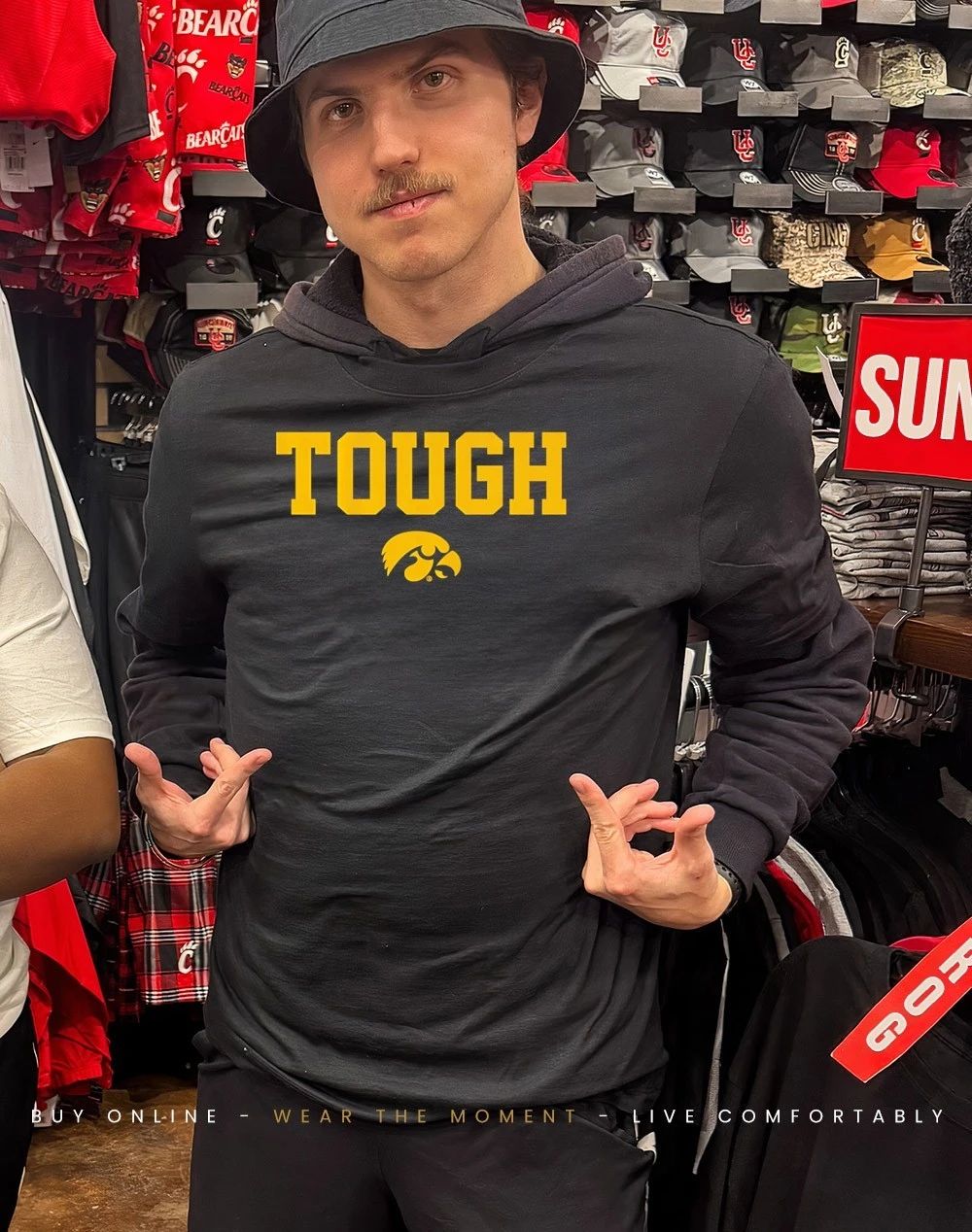 Iowa Basketball Tough logo 2026 shirt