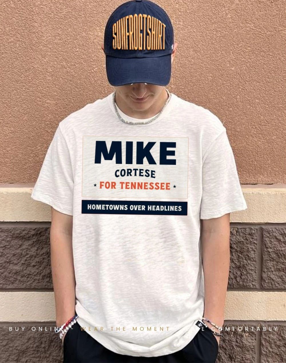 Mike Cortese For Tennessee Hometowns Over Headlines shirt