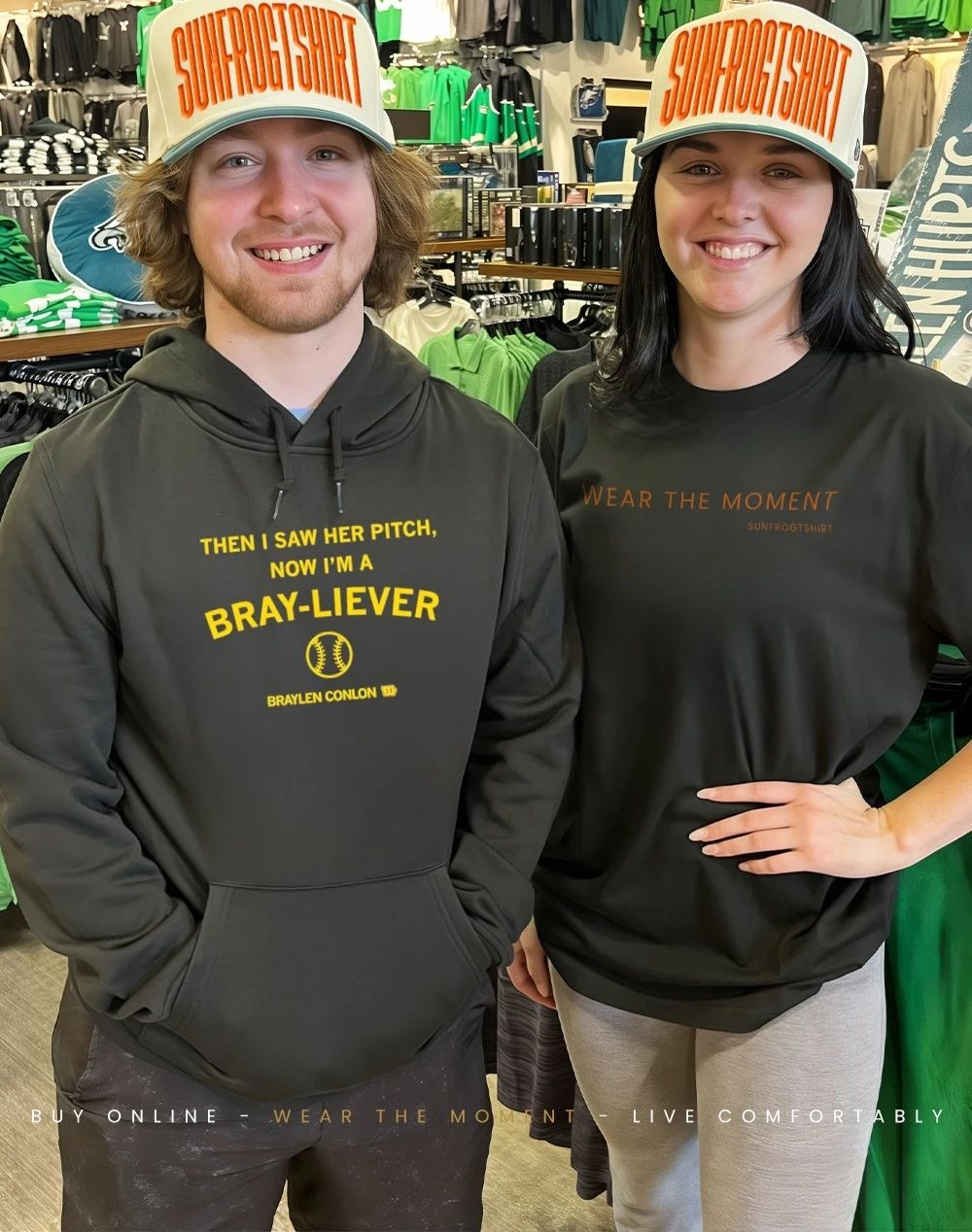 Braylen Conlon Then I saw her pitch now I’m a Bray-Liever shirt