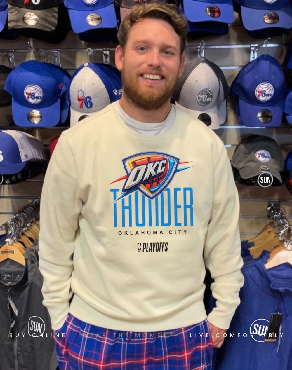 Oklahoma City Thunder 2026 NBA Playoff graphic shirt