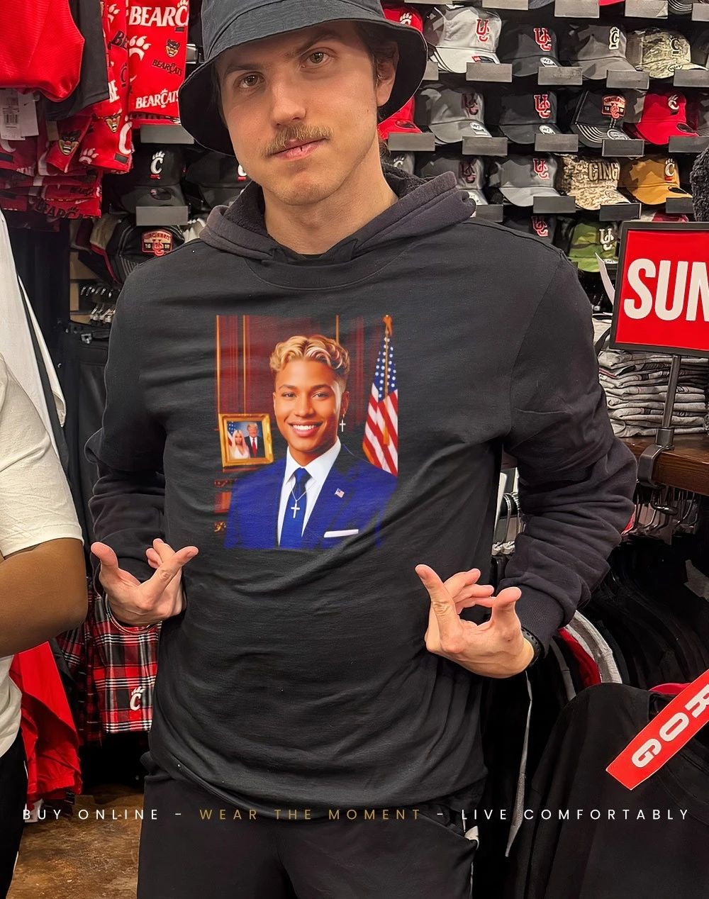 Kenzo J. Trump funny shirt