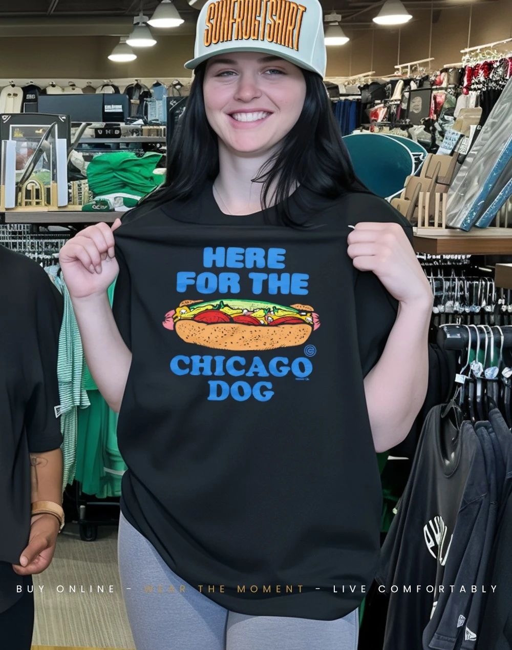 Here for the Chicago Cubs food shirt