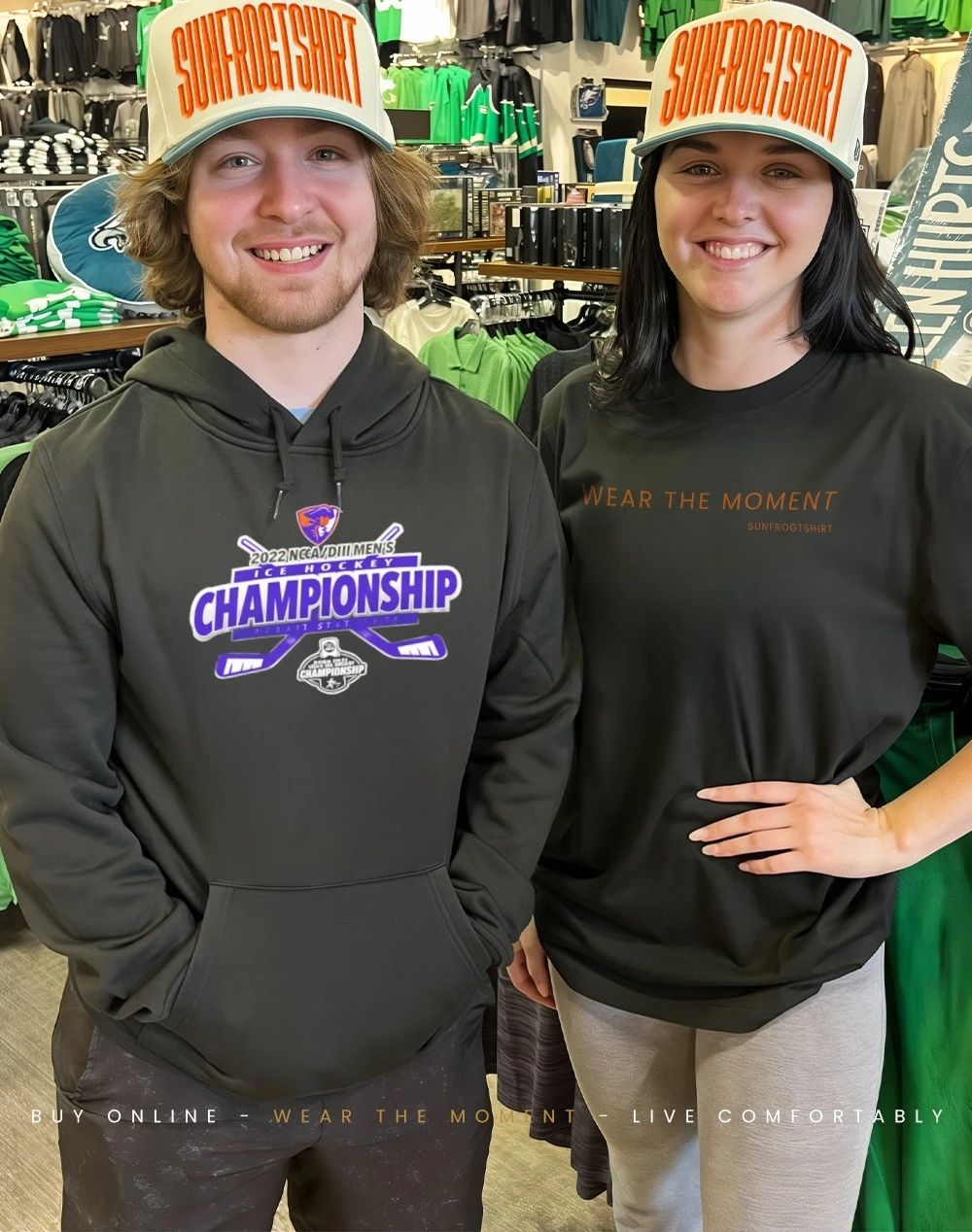 Hobart College Statesmen NCAA Division III Men’s Ice Hockey Championship shirt