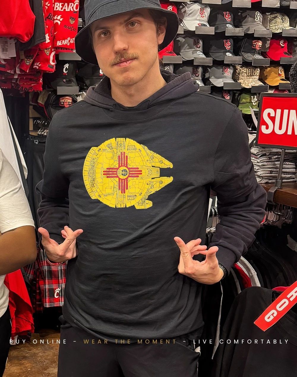 New Mexico Flag Millennium Falcon Shirt