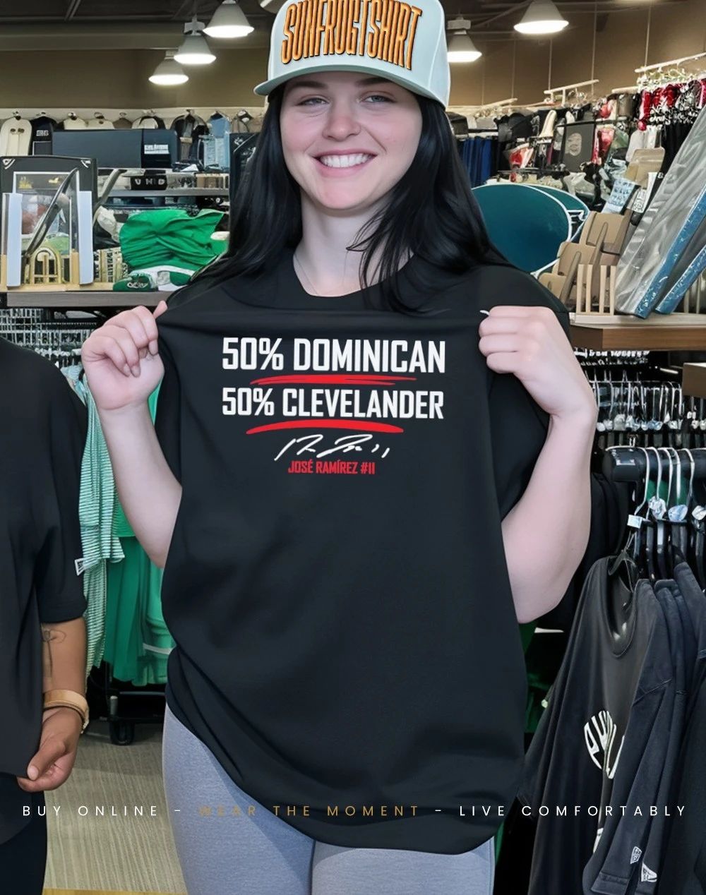 Jose Ramirez 50 Percent Dominican 50 Percent Clevelander Shirt