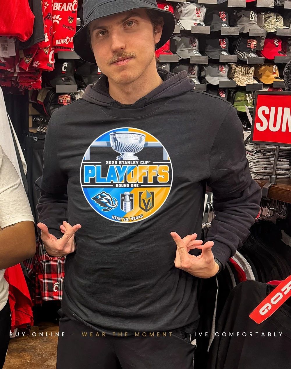 Vegas Golden Knights vs. Utah Mammoth 2026 Stanley Cup Playoffs First Round shirt