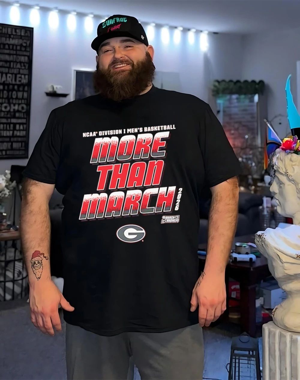 Georgia Bulldogs 2026 March Madness NCAA Division I Men’s Baksetball More Than March shirt