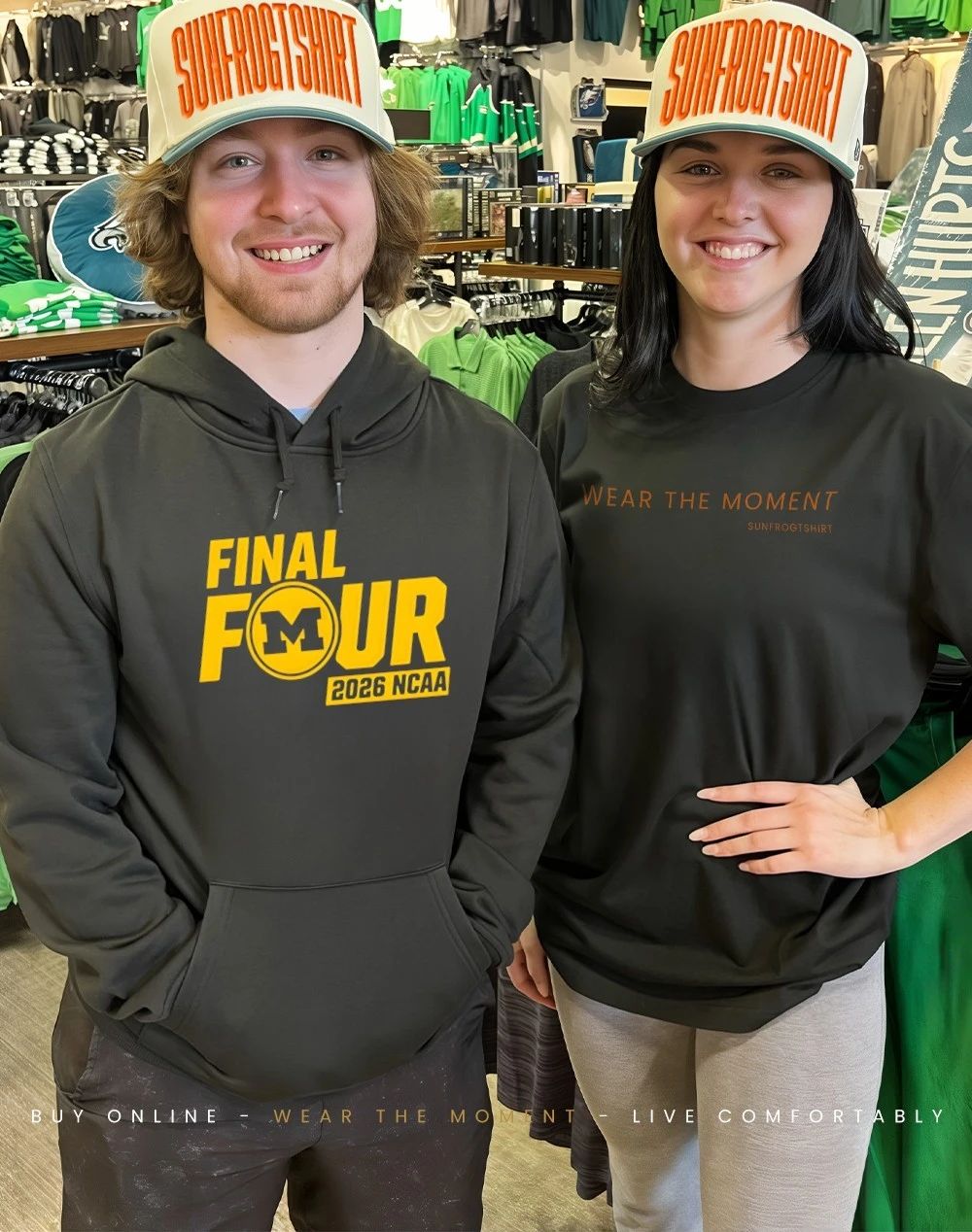 Michigan Wolverines 2026 Final Four NCAA Basketball March Madness shirt