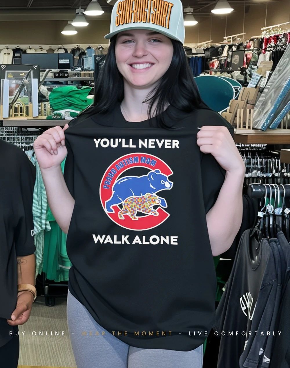 Chocago Cubs you’ll never walk alone pround autism mom 2026 shirt