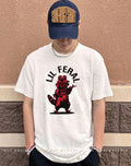 Lil Feral Raccoon graphic shirt