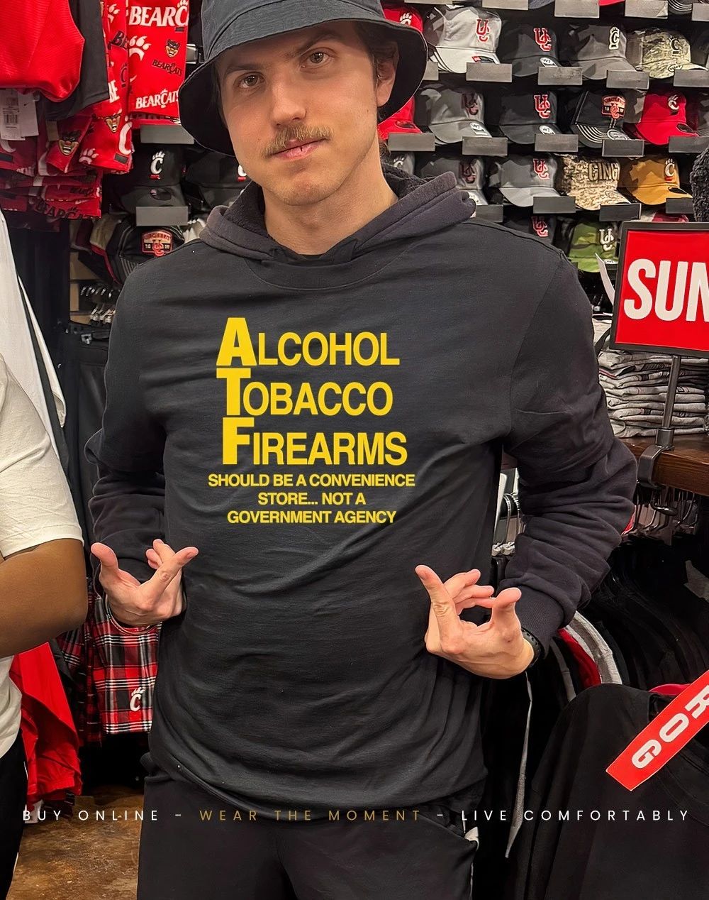 ATF Alcohol Tobacco Firearms should be a convenience shirt