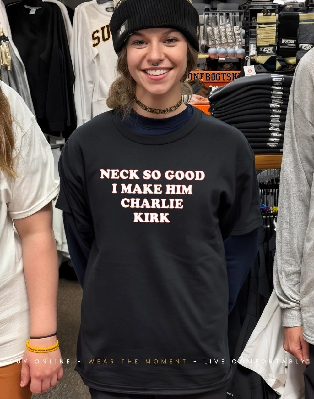 Neck So Good I Make Him Charlie Kirk shirt
