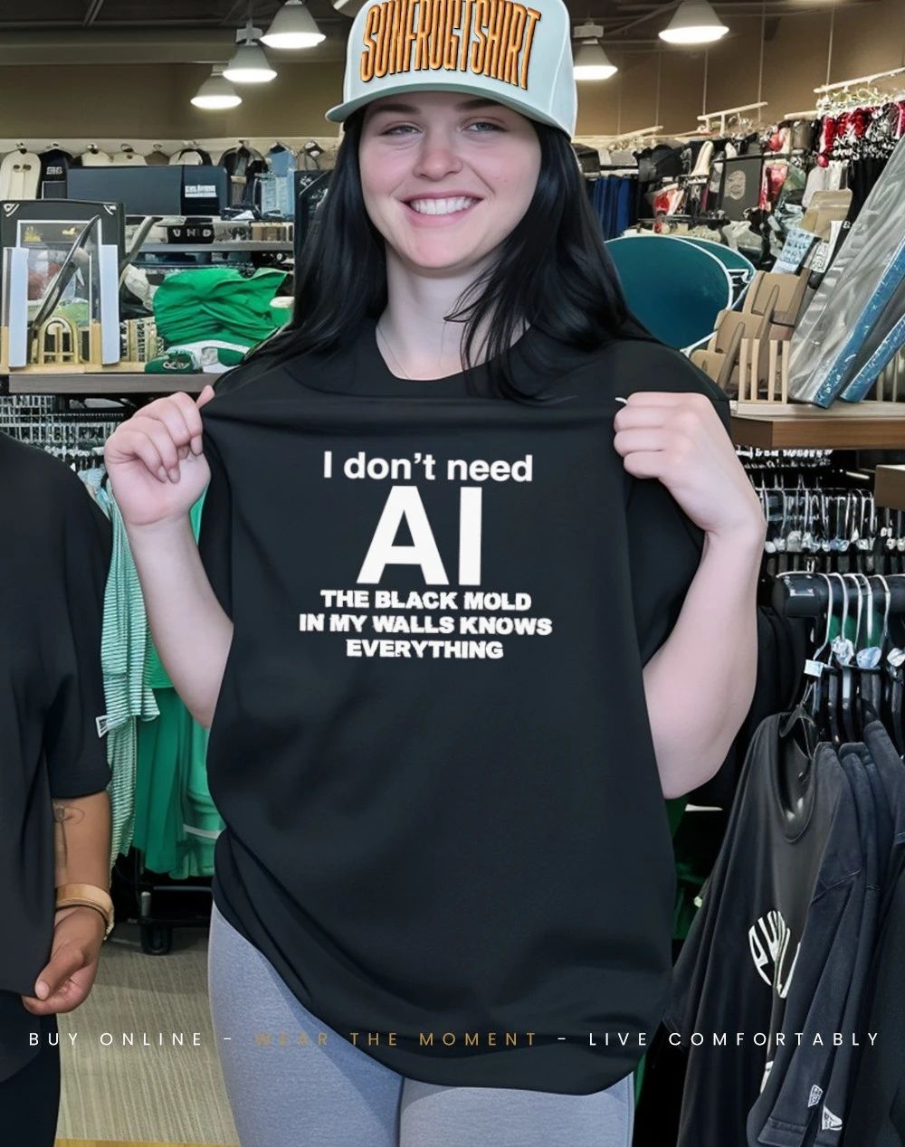 I Don’t Need AI The Black Mold In My Walls Knows Everything shirt