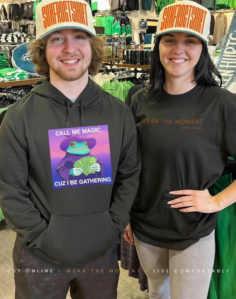 Magic Frog Gathering Money call me magic cuz I be gathering shirt