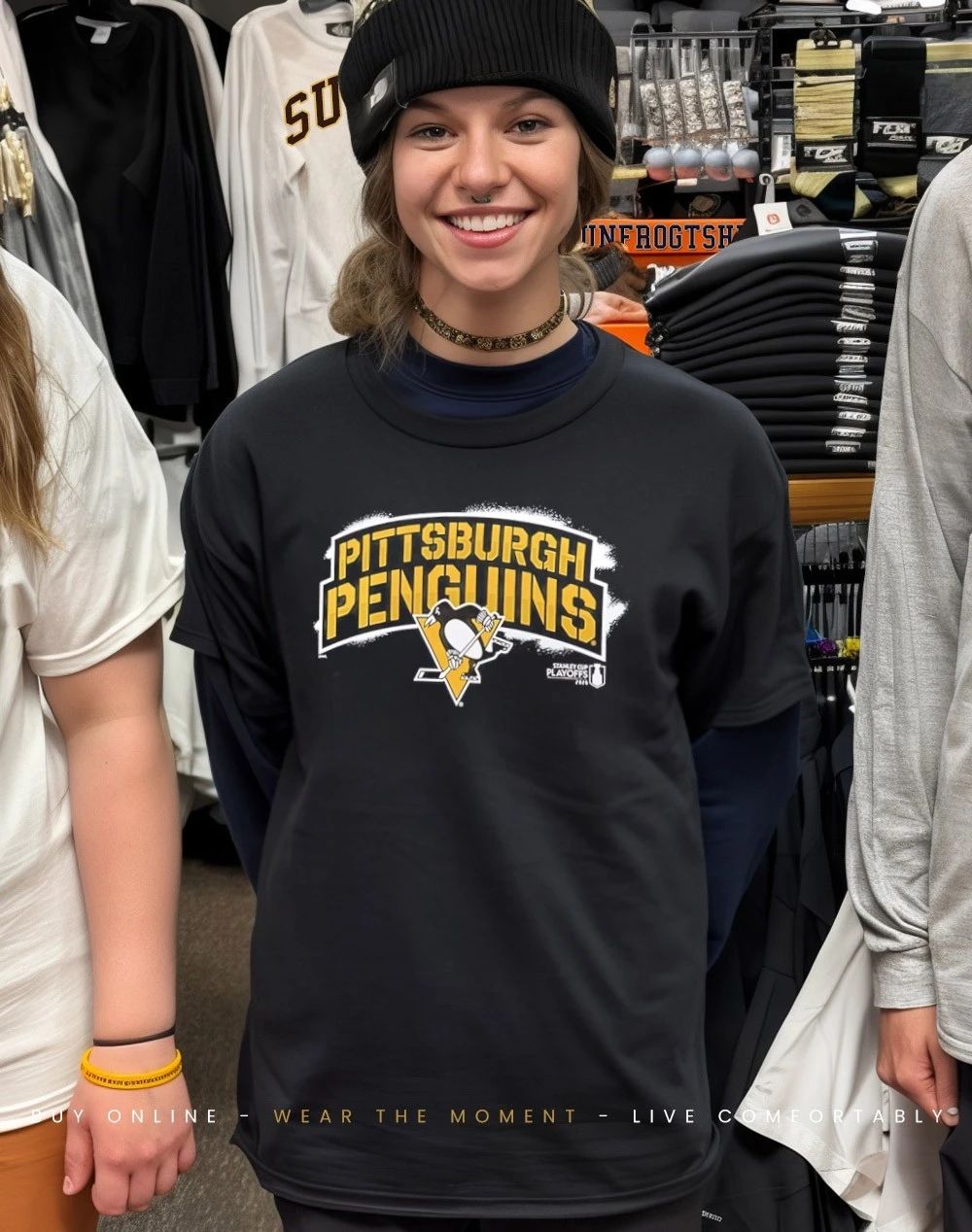 Pittsburgh Penguins 2026 NHL Playoff Participant logo shirt