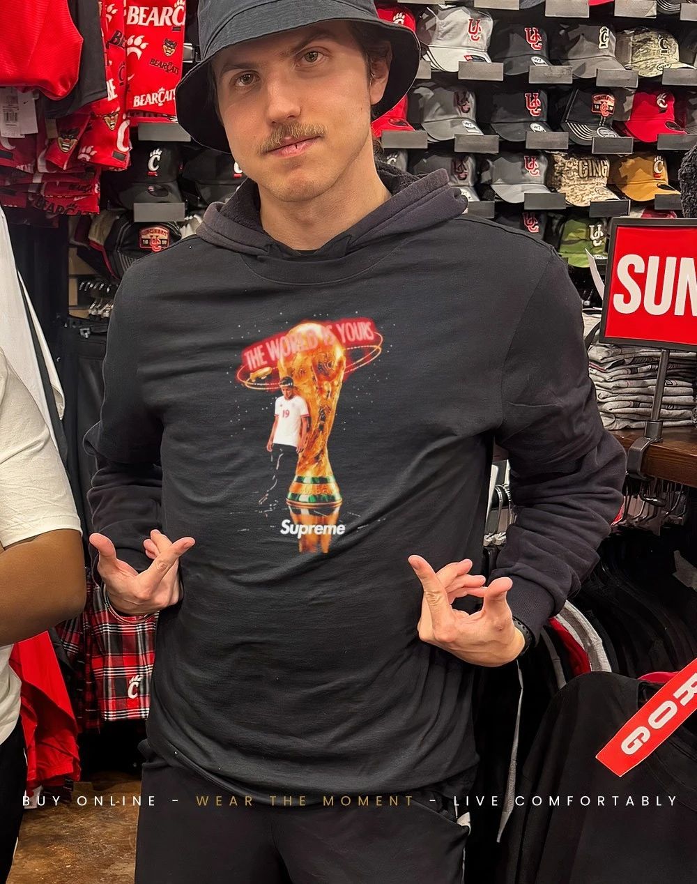 The World is yours World Cup Trophy shirt