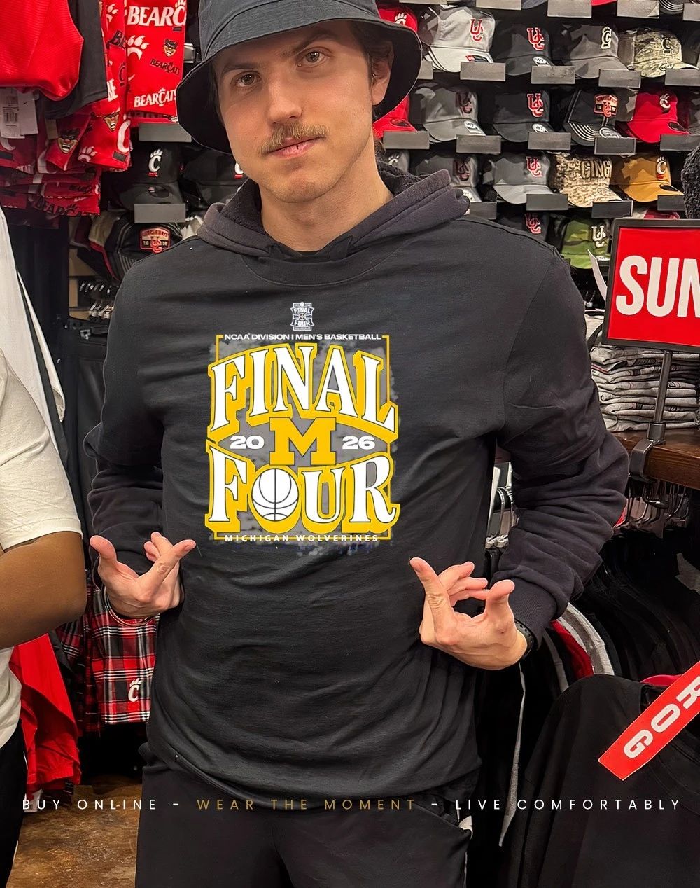 Michigan Wolverines Final Four bound Midwest Region Champion shirt