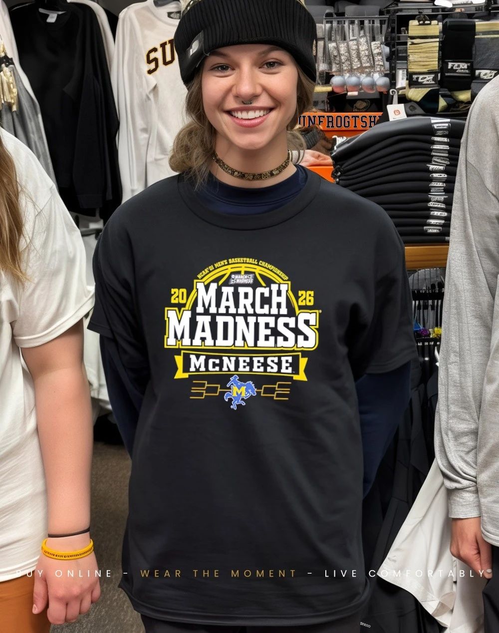 McNeese State Cowboys 2026 Men’s Basketball March Madness Bound shirt